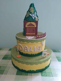 Torta scenografica a tema "Trilly"