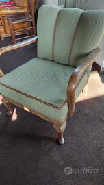 Poltrona vintage italia anni’40 modernari Art decò