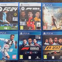 Giochi per Ps5 e Ps4 + 2 non presenti in foto