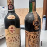 2 BOTTIGLIE DI VINO COLLEZIONE