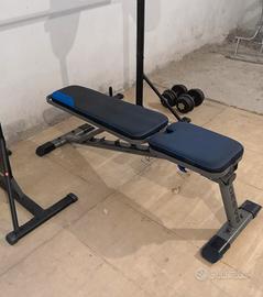 Panca da palestra reclinabile