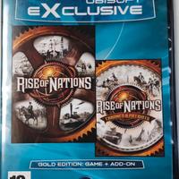 RISE OF NATIONS + ESPANSIONE THRONES AND PATRIOTS