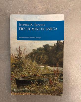 tre uomini in barca