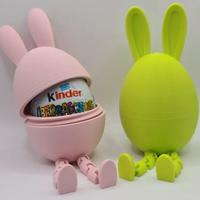 Portauova a Sorpresa a Forma di Coniglietto di Pas