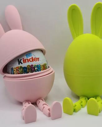 Portauova a Sorpresa a Forma di Coniglietto di Pas