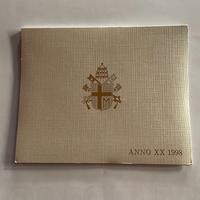 DIVISIONALE VATICANO 1998 FDC ARGENTO