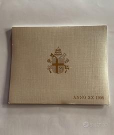 DIVISIONALE VATICANO 1998 FDC ARGENTO