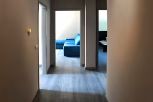 2 camere matrimoniali uso singolo in appartamento