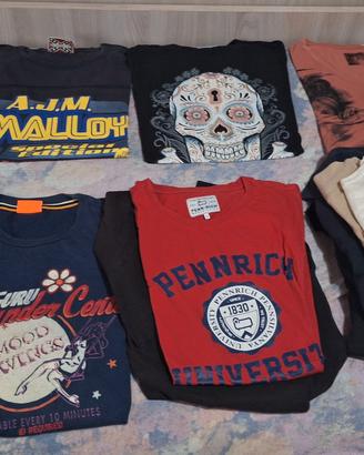 Assortimento vestiti usati Jeans Camicie T-shirt