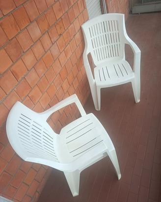 Coppia sedie da giardino 