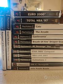 Lotto giochi ps1 PS2 con Castlevania NO SINGOLI