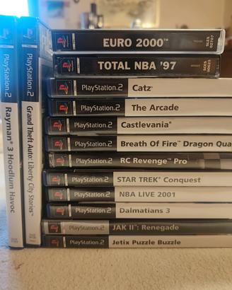 Lotto giochi ps1 PS2 con Castlevania NO SINGOLI