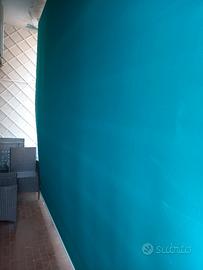 tendone da balcone verde