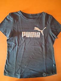 T-shirt nera Puma