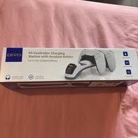 Base di ricarica controller PS5 + sipporto cuffie