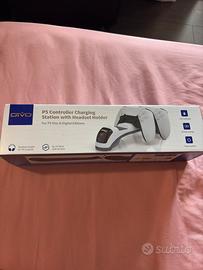 Base di ricarica controller PS5 + sipporto cuffie