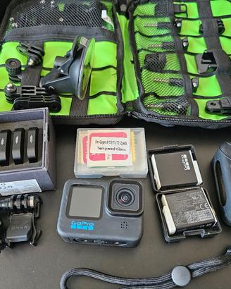 GoPro 11 Black -2batt Enduro -Filtri ND -Accessori