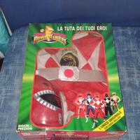 GIOCHI PREZIOSI 1993 TUTA Power Ranger Rosso NUOVO