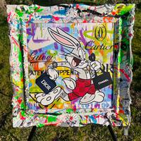 Quadro Disney Luxury BugsBunny PopArt nike moderno