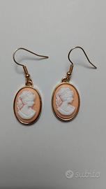 orecchini cameo