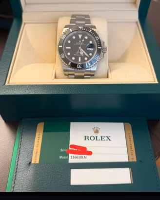 ROLEX SUBMARINER 116610 LN 