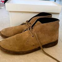 Scarpe Polacchine Italiane in pelle scamosciata 45