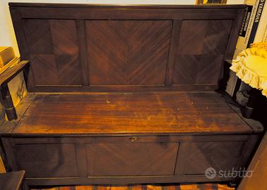 Cassapanca legno