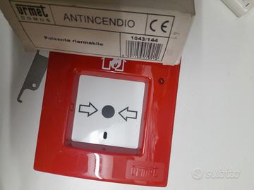Pulsante antincendio  riarmabile