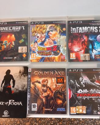 Videogiochi Playstation 3 ITA con manuali