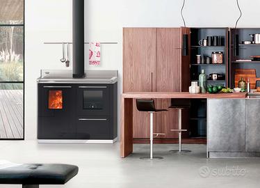 Termocucina a legna Bosky F30 Square RTS, 5