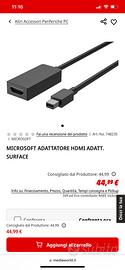 MICROSOFT ADATTATORE HDMI ADATT. SURFACE