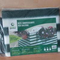 Rete ombreggiante per balcone mt.6