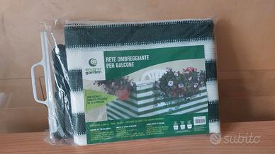 Rete ombreggiante per balcone mt.6