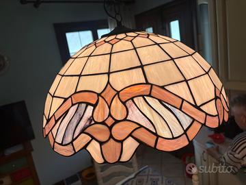 Lampadario artigianala in madreperla