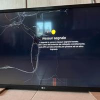 Smart Tv LG 32” schermo rotto