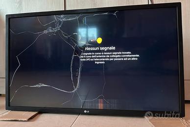 Smart Tv LG 32” schermo rotto