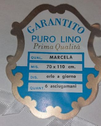 Asciugamani di lino