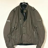 Completo moto Nerve Verde/Nero con protezioni int.