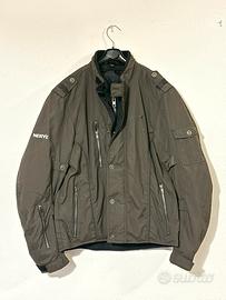 Completo moto Nerve Verde/Nero con protezioni int.