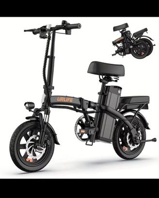 Bici elettrica pieghevole con acceleratore