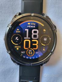 Garmin Fenix 8 AMOLED  47mm Titanio 1mese +fattura