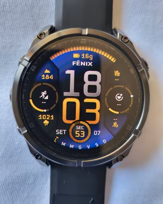 Garmin Fenix 8 AMOLED  47mm Titanio 1mese +fattura