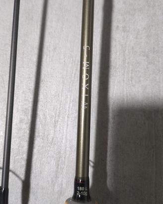 Canna spinning, trout area 