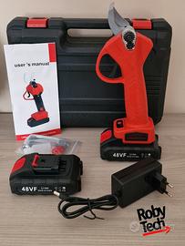 forbici potatrici elettriche con 2batterie(nuova)