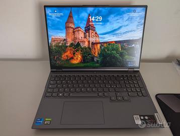 Lenovo Legion 5 Pro i7 16" come nuovo in garanzia