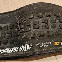 gomme mtb maxxis dhf dhr come nuove