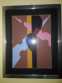 LEPPIEN anni 70 astrattismo geometrico