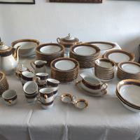 servizio Thun oro zecchino e cobalto