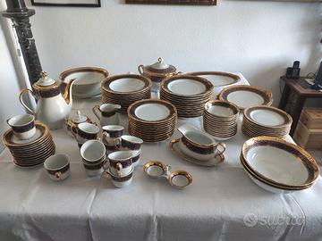 servizio Thun oro zecchino e cobalto