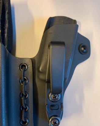 Fondina con portca caricatore per Beretta 92/98
